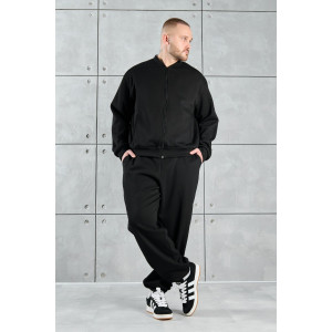 Костюм двойка мужской "Лининг-3" лининг (р-ры: 48-58) черный