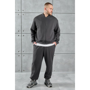 Костюм двойка мужской "Лининг-3" лининг (р-ры: 48-58) графитовый