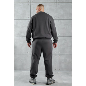 Костюм двойка мужской "Лининг-3" лининг (р-ры: 48-58) графитовый