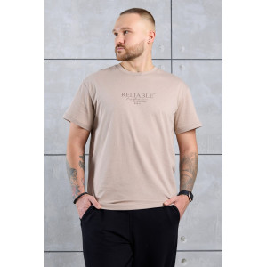 Футболка мужская "Джек-2" кулирка (р-ры: 48-58) бежевый