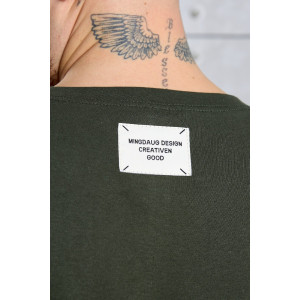 Футболка мужская "Джек-1" кулирка (р-ры: 48-58) темно-зеленый