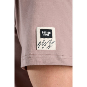 Футболка мужская "Арчи-1" кулирка с лайкрой (р-ры: 48-58) бежевый