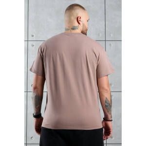 Футболка мужская "Арчи-1" кулирка с лайкрой (р-ры: 48-58) бежевый
