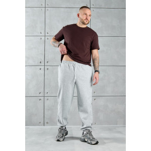 Брюки мужские "Акс-2" лининг (р-ры: 48-58) серый меланж Брюки мужские "Акс-2" лининг (р-ры: 48-58) серый меланж