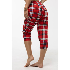 Костюм двойка женский 1470/7 кулирка (последний размер) синий-красный 44