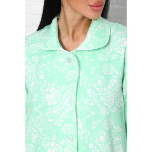 Халат женский Х9 капитоний (последний размер) салатовый 50,52,56