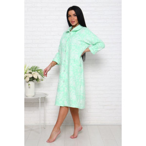 Халат женский Х9 капитоний (последний размер) салатовый 50,52,56