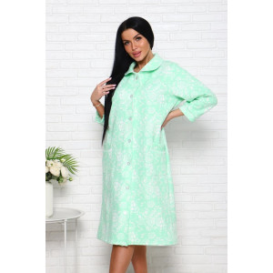 Халат женский Х9 капитоний (последний размер) салатовый 50,52,56