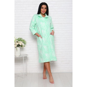 Халат женский Х9 капитоний (последний размер) салатовый 50,52,56