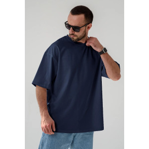 Футболка мужская "Оверсайз" 2332-К кулирка (последний размер) светло-серый 54