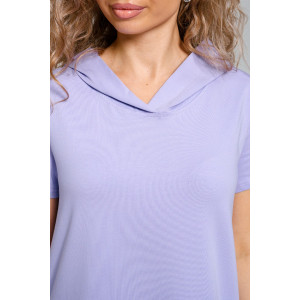 Платье-мантия женское 970 кулирка с лайкрой пенье (последний размер) лиловый 44,50,54,58