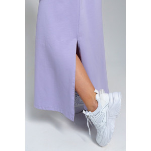 Платье-мантия женское 970 кулирка с лайкрой пенье (последний размер) лиловый 44,50,54,58