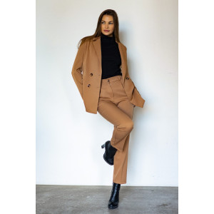 Костюм двойка женский КД-070ТР туран (последний размер) бежевый 46