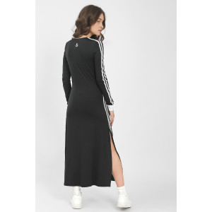 Платье женское SP1808CH трикотаж стрейч (р-ры: 42-48) черный