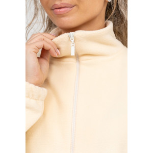 Костюм двойка женский 962 флис пенье антипилинг (последний размер) молочный 50