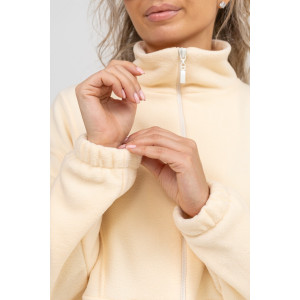 Костюм двойка женский 962 флис пенье антипилинг (последний размер) молочный 50