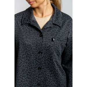 Костюм двойка женский 975 жаккард (последний размер) темно-серый 56