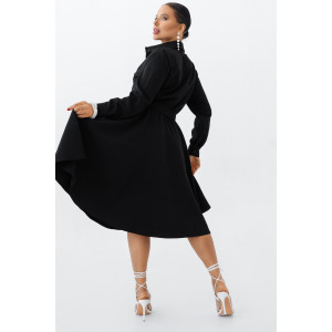 Платье женское ПЛ-154БР/ЧЕР барби (последний размер) черный 54 Платье женское ПЛ-154БР/ЧЕР барби (последний размер) черный 54