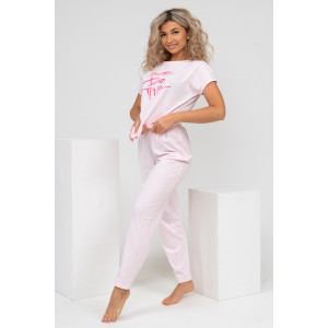Пижама женская 1650/1 кулирка (последний размер) розовый 48