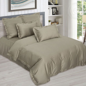 Постельное белье мако-сатин "Оливковый" Постельное белье мако-сатин "Оливковый"