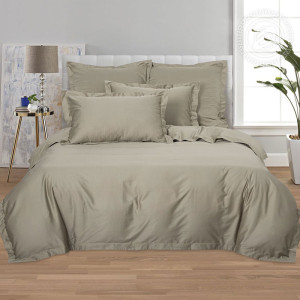 Постельное белье мако-сатин "Оливковый" Постельное белье мако-сатин "Оливковый"