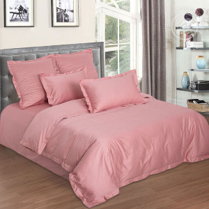 Постельное белье мако-сатин "Розовый" Постельное белье мако-сатин "Розовый"