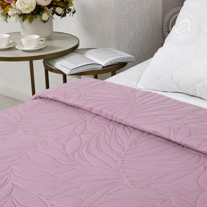 Покрывало полисатин ультрастеп "Сиреневый" с кантом