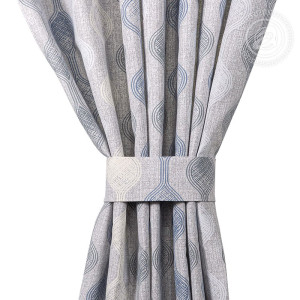 Штора для гостиной с подхватом рогожка "Эстетик"