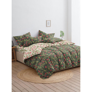 Постельное белье поплин стандарт "Рябина" Постельное белье поплин стандарт "Рябина"