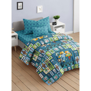Детское постельное белье бязь "Майнкрафт"