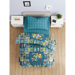 Детское постельное белье бязь "Майнкрафт"