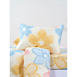 Постельное белье "Веселина" полиэстер "Пятилистник"