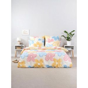 Постельное белье "Веселина" полиэстер "Пятилистник"