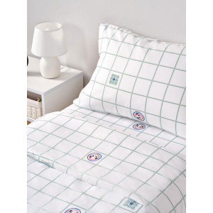 Детское постельное белье полиэстер "Шашки"