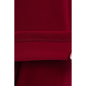 Костюм двойка женский "Демо" флис (последний размер) вишневый 58