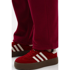 Костюм двойка женский "Демо" флис (последний размер) вишневый 58