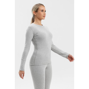 Костюм двойка женский "Термо-4" кашкорсе с начесом (последний размер) кармеланж 54