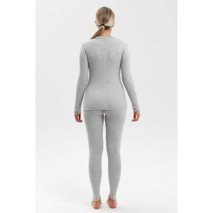 Костюм двойка женский "Термо-4" кашкорсе с начесом (последний размер) кармеланж 54