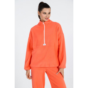 Костюм двойка женский "Скай-2" флис (последний размер) коралловый 48,50