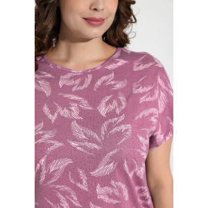 Костюм двойка женский "Медуница-2" кулирка (последний размер) малиновый 48,54