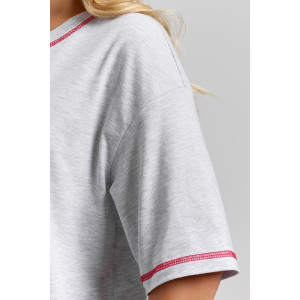 Костюм двойка женский "Праздник-3.2" кулирка (последний размер) кармеланж 50