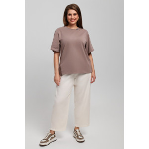 Футболка женская "Волшебница" кулирка с лайкрой (последний размер) бежевый 54