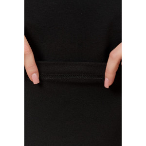 Сорочка женская "Иллиада-1" вискоза (последний размер) черный 44