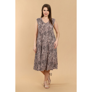 Сарафан женский "Дыхание лета-2" вискоза (последний размер) бежевый 58