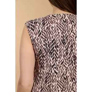 Сарафан женский "Дыхание лета-2" вискоза (последний размер) бежевый 58