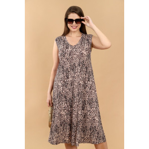 Сарафан женский "Дыхание лета-2" вискоза (последний размер) бежевый 58