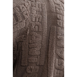 Халат мужской "Идеал-3" велсофт (последний размер) серый 48