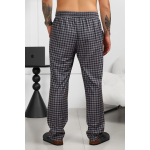 Брюки мужские "Генри-1" фланель (последний размер) клетка 50