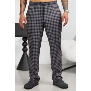 Брюки мужские "Генри-1" фланель (последний размер) клетка 50