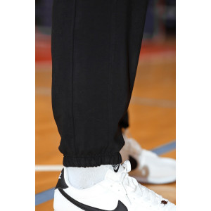 Брюки мужские "Успех-6" футер 2-х нитка с лайкрой (последний размер) черный 54